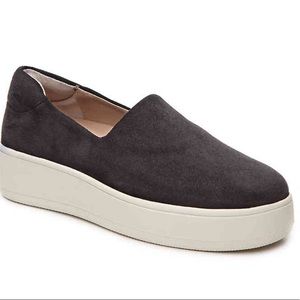 Black Slip-on the suede sneaker
